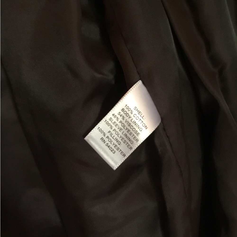 Banana Republic Mens Cotton Suede Trench Coat, Tan/Brown, Sz Medium. - Picture 2 of 3